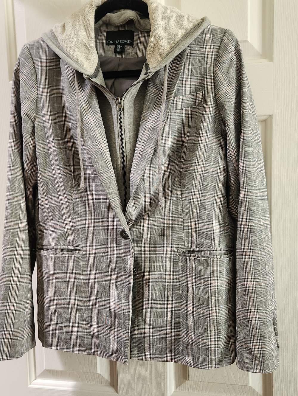 Cynthia Rowley Hoodie Jacket/ Blazer Medium